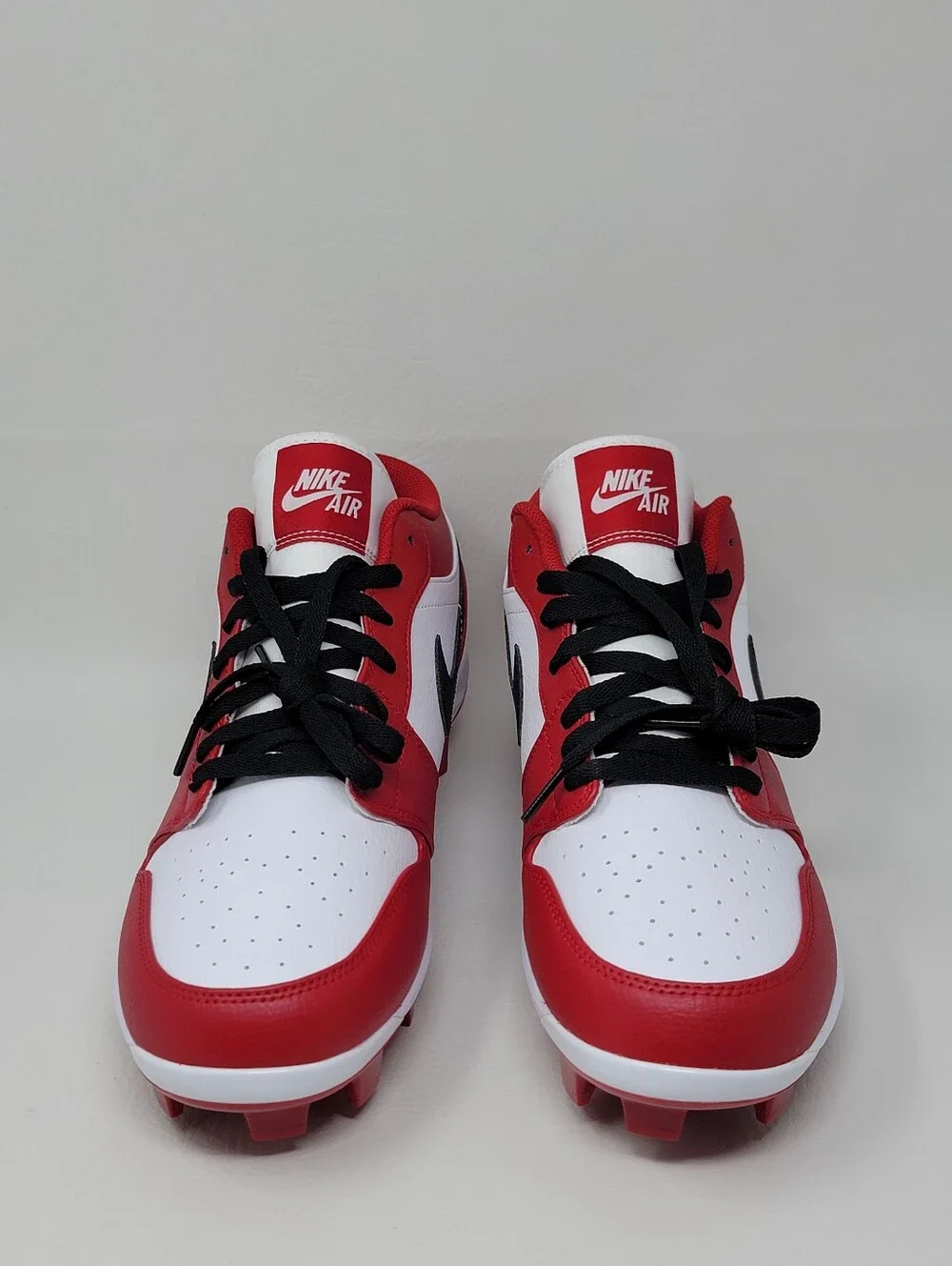 Nike Air Jordan 1 Retro MCS Low Chicago Baseball Cleats Men's Size 11 CJ8524-611